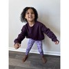 The Pink Picket Fence Suzie Dino Leggings for Girls – Soft Stretchy Play Leggings – Hand-Painted Dinosaur Print - 4 of 4