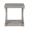 NicBex Modern 47.8" Rectangle Coffee Table with Solid Wood Frame for Home and Office - 3 of 4