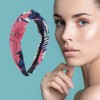 Unique Bargains Fashion Wide Cross Knot Headbands 1 Pc - 2 of 4
