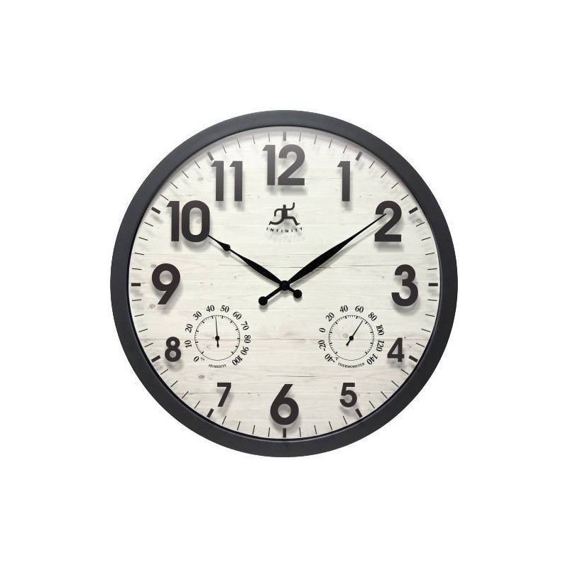 17.5&#34; Concordia Indoor/Outdoor Wall Clock - Infinity Instruments, 1 of 8