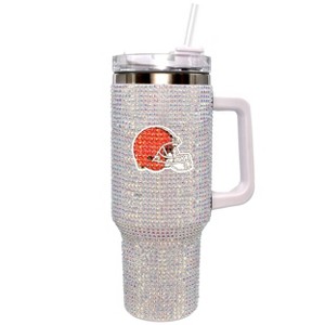 NFL Cleveland Browns Stainless Steel Colossal Tumbler - 40oz - 1 of 3