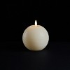 FIA Wick Ivory Round Candle (Set of 2) - 2 of 3