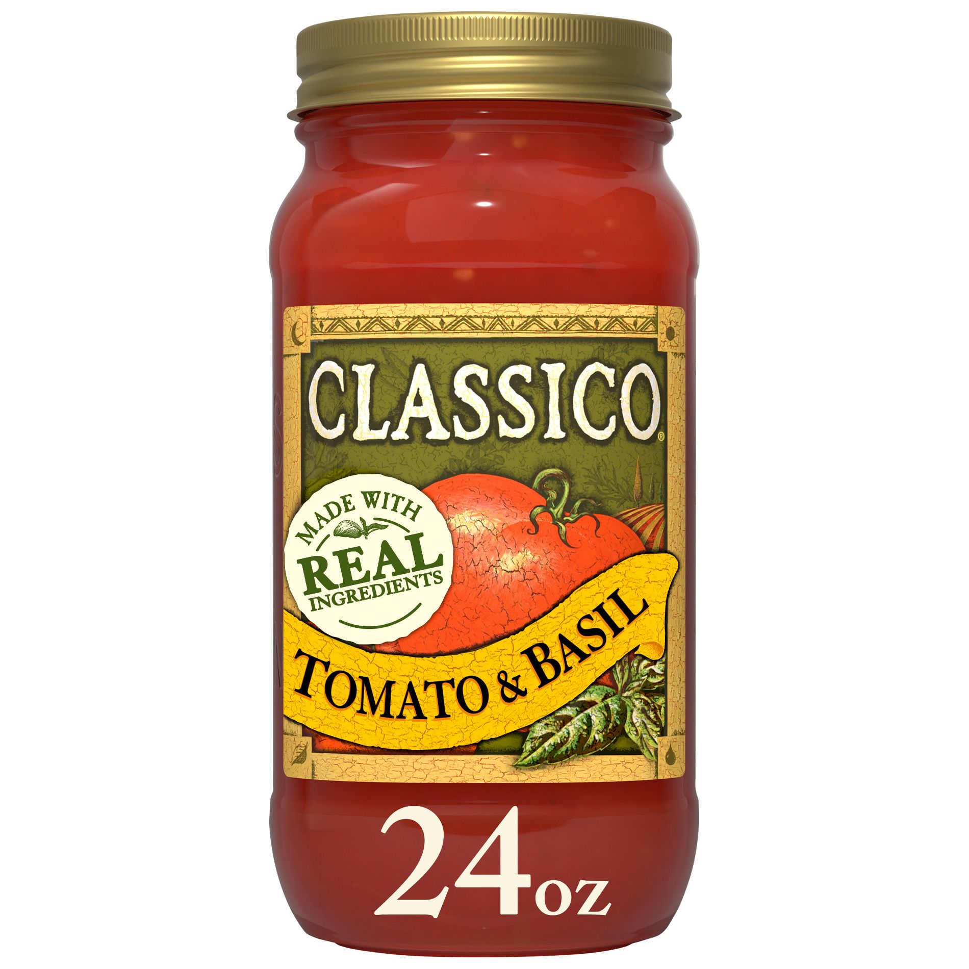 Classico Tomato and Basil Pasta Sauce - 24oz