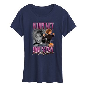Women's - Whitney Houston - I'm Every Woman Short Sleeve Graphic T-Shirt - 1 of 4