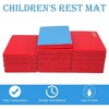 JOYMOR 2-Inch Thick 2-Fold 3 Sections Rest Mat, 5-Pack, Portable Toddler Bed with Name Tag Holder, Sleeping/Nap Floor Mat, Portable Toddler Mat - 2 of 4
