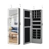 Ridstar 14.7 in. W x 42.52 in. H Grey Rectangular Decorative Wall Mirrors with LED Lights - 3 of 4