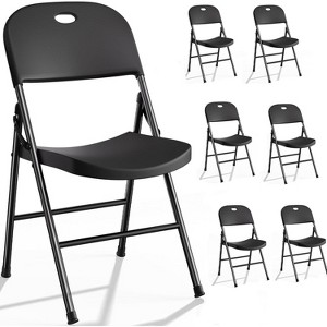 SKONYON Portable Folding Chair Lightweight Outdoor Seat with High Backrest, Supports 350 lbs – Ideal for Camping, Beach, Tailgating & Patio - 1 of 4