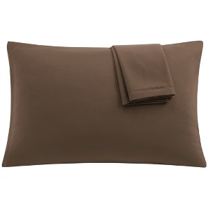 PiccoCasa Long Soft 90 Gsm Microfiber Zipper Closure Body Pillowcases - 1 of 4