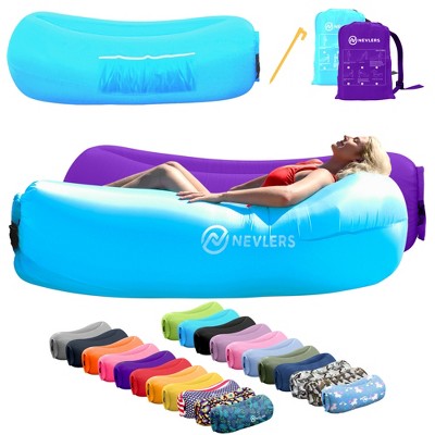 Nevlers Tear-Resistant Inflatable Loungers - Pack of 2