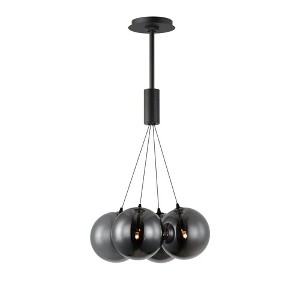 ET2 Lighting Burst 4 - Light Pendant in  Black - 1 of 3