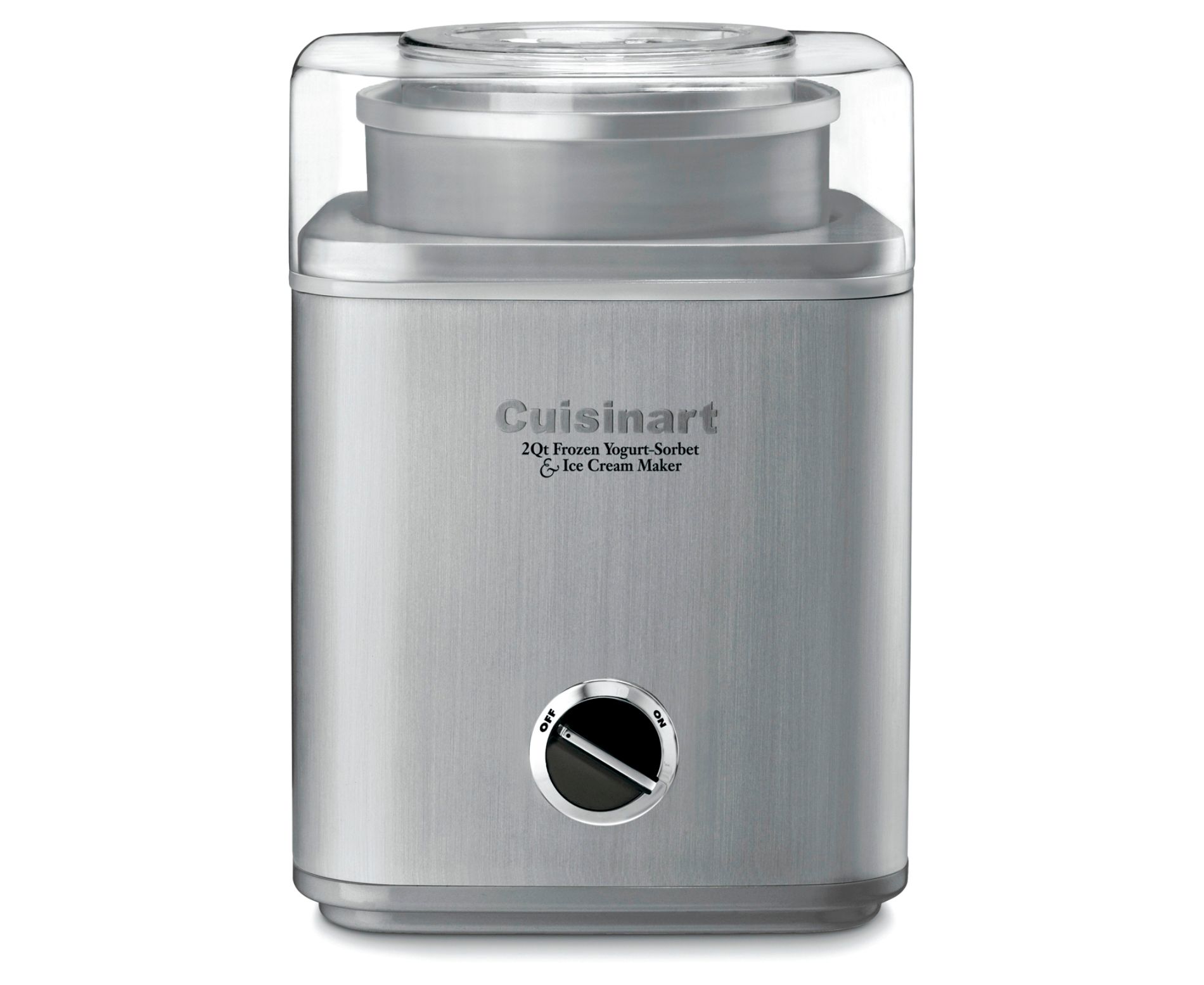 Cuisinart Pure Indulgence 2qt Frozen Yogurt-Sorbet & Ice Cream Maker - Chrome - ICE-30BCP1: BPA-Free, 25 Min Cycle
