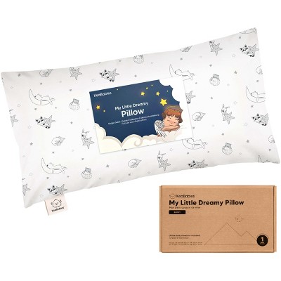 KeaBabies Buddy Toddler Pillow with Pillowcase, 10x18 Buddy Pillow for Toddler, Soft Kids Pillow for Sleeping, Travel, Age 2-5