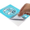 Stockroom Plus 6-Pack Hand Cleaner Available Here Signs, Self-Adhesive Vinyl Sticker, Blue, 5x7 inches - 2 of 4