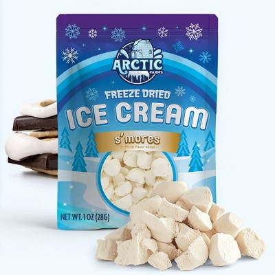 Arctic Farms Freeze Dried Ice Cream That Does Not Melt (Bits) (S'mores)