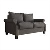 ChaletPosh Linen Love Seat - 3 of 4