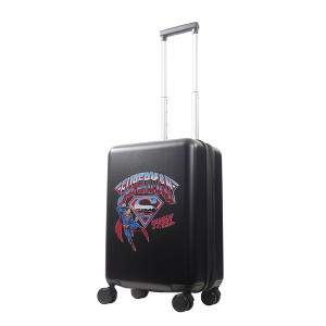 Superman “Man of Steel” 22.5" Hardside Carry-On Spinner by FŪL - 1 of 4