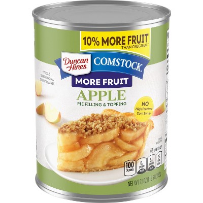 Comstock Apple Pie Filling & Topping - 21oz