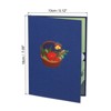 Unique Bargains Flower Basket Thickened Paper 3D Funny Birthday Cards for Best Friends Gift - 2 of 4