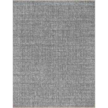 Well Woven Nightscape Flatweave Abstract Modern Area Rug