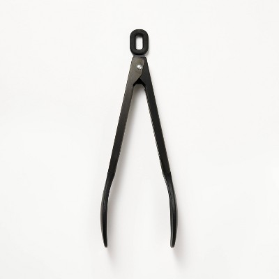 Silicone Chef's Tongs Black small