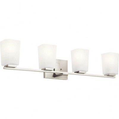 Roehm™ 4 Light Vanity Light Brushed Nickel