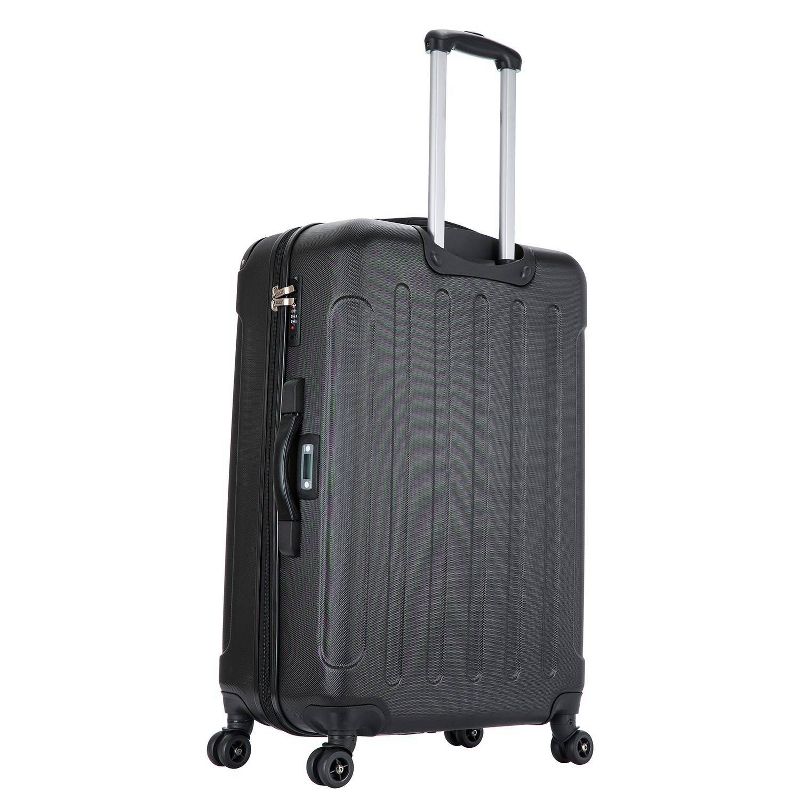DUKAP Intely Hardside Large Checked Spinner Suitcase with Integrated Digital Weight Scale, 6 of 14