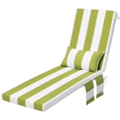 Crestlive Products 1PC 72in Outdoor Lounge Chair Cushion Patio Chaise Lounge Chair Cushion for pool Lawn etc