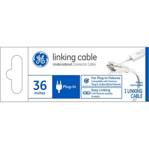 GE 36" Wire Linking Cable for Plug-In Undercabinet Fixtures - 1 of 3
