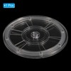 Unique Bargains High-Strength Plastic 360-Degree Durable Multi-use Rotating Swivel Stand with Steel Ball Bearings Clear - 3 of 4