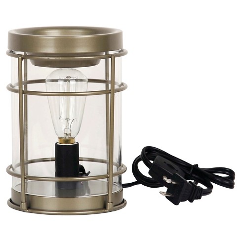 Lantern Fragrance Warmer with Edison Bulb Copper - Chesapeake Bay Candle