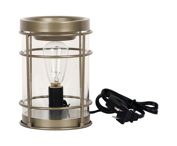 Lantern Fragrance Warmer with Edison Bulb Copper - Chesapeake Bay Candle