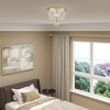 Livex Lighting Valentina 3 - Light Flush Mount in  Winter Gold - 2 of 4