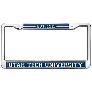 Utah Tech Full Size Standard License Plate Metal Frame - 1 of 4