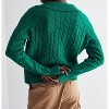 Women's Vivian Pretzel Knit Top Sweater - CRESCENT - 3 of 4