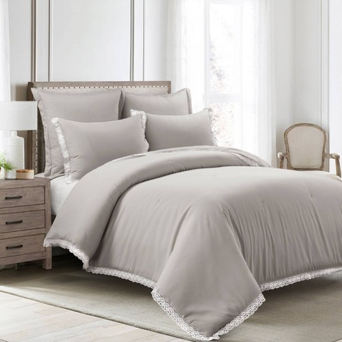 3pc Ella Lace Ruffle Bedspread & Sham Set - Lush Décor : Target