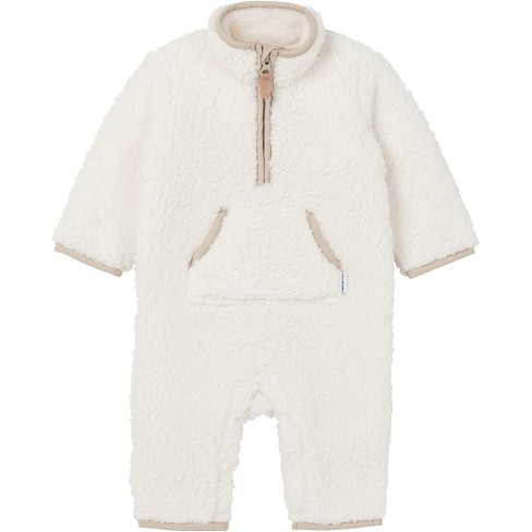 Gerber Baby Gender Neutral Fleece Romper - image 1 of 4