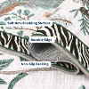 Jungle Rug – Washable, Non-Slip, Animal Print, Low Pile Accent Carpet for Living Room, Bedroom, Nursery, Kids Playroom - 3 of 4