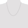 Black Bow Jewelry 1.5mm, Sterling Silver Solid Rolo Chain Necklace - 2 of 4