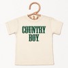 Country Boy Puff Print - Youth Short Sleeve Graphic T-Shirt and Toddler Short Sleeve Graphic T-Shirt - 2 of 3