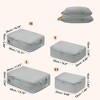 Unique Bargains Compression Packing Bags for Suitcases 1 Set - 2 of 4