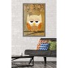 Trends International Artistic Antique Owl Framed Wall Poster Prints - 2 of 4