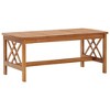 vidaXL 5-Piece Patio Furniture Set - Solid Acacia Wood Outdoor Lounge Seating with Table for Garden or Patio - 3 of 4