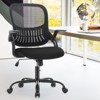 NicBex Adjustable Height Home Office Mesh Chairs with Adjustable Armrest and Universal Wheels for Work Study - 2 of 4