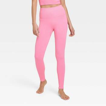Pink yoga pants