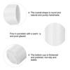 Unique Bargains Ceramic Simple Solid Color No Handle Ceramic Tea Mugs - 4 of 4