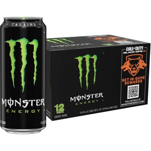 Monster Energy Original - 12pk/16 fl oz Cans - 1 of 4