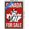 Trends International Canada Is Not For Sale Framed Wall Poster Prints - 3 of 4