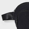 Women's Peanuts Graphic Crossbody Bag - Black - 4 of 4