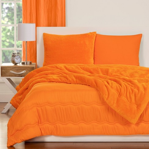 Target orange online blanket