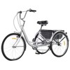 Adult Tricycles 24 & 26 Inch, 7 Speed, 3 Wheel Bikes for Men and Women - 3 of 4